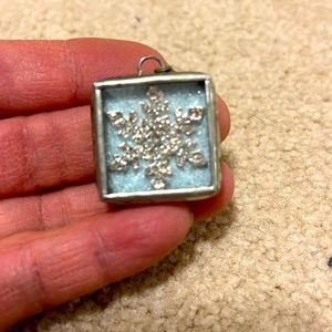 Jewel Kade snowflake pendant